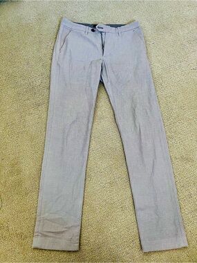 Ted Baker London Mens 28R Tan Khaki Dress Chino Pants Tailored Premium